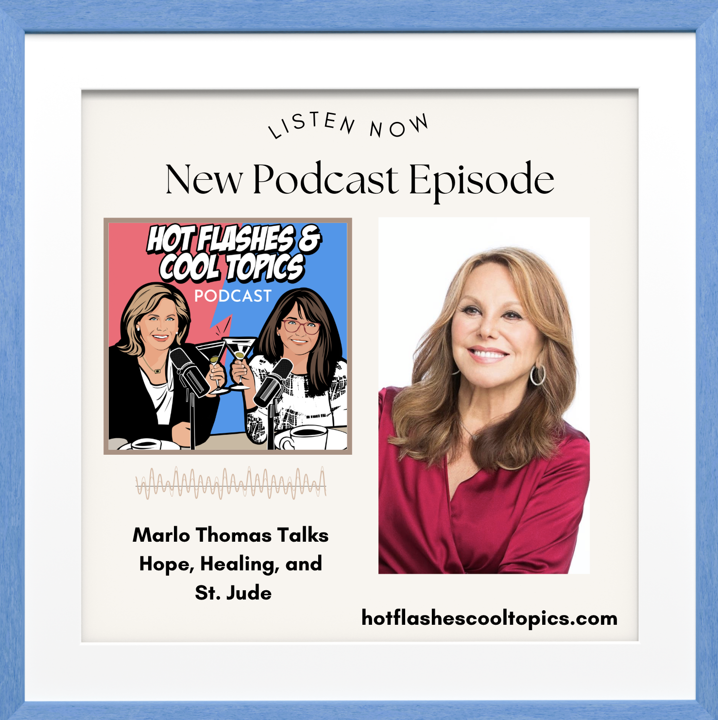 Marlo Thomas talks St. Jude Children's Research Hospital